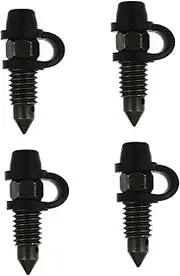 Gatuida 4 Set Motorcycle Brake Bleeder Screw Caps Drain Oil Screw Bolts Motorbike Accessories Light Easy to Carry