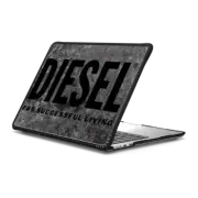 MacBook Air 13-inch (M2 - M4) Impact Case DIESEL Black Oxidized Biscotto Laptop Case