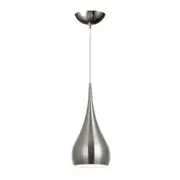 Bell Pendant Light E27 in Satin Nickel CLA Lighting - PL-ZARA3A