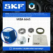 Wheel Bearing Kit Front VKBA6645 SKF 31211106032 0009809302 0019803002 Quality