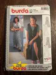 Burda 2982 UNCUT Sewing Pattern, Misses' Dress, Size 24-34
