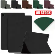 For Samsung Tab A9 Plus A8 A7 S6 S7 S8 S9 FE S10+ Case Leather Flip Folio Cover