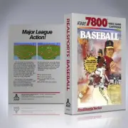 Atari 7800 UCG - NO GAME - Real Sports Baseball