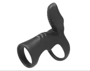 Silicone Penis Ring Couples Men's Penis Ring, Clitoral Ring Couples Double Ring delay Toys-Men's Elastic Penis Ring