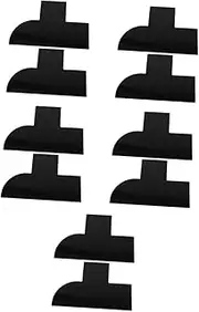 TOVINANNA 5pcs Hairline Design Tool Hairline Fill-in Tool Beard Template for Men Beard Shaper Tool Hairline Tool Enhancements Barber Spray Card Beard Shaping Filler Black Pvc