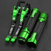 Clutch Brake Lever for K&awasaki Kle500 1991-2007 Motorcycle Brake Lever Clutch Control Lever Set Handle Lever Handlebar Grips Parts