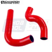 Silicone Radiator Hose For 1984 1985 Mazda RX7 RX-7 GSL-SE 1.3L 13B Engine Red (for: Mazda)
