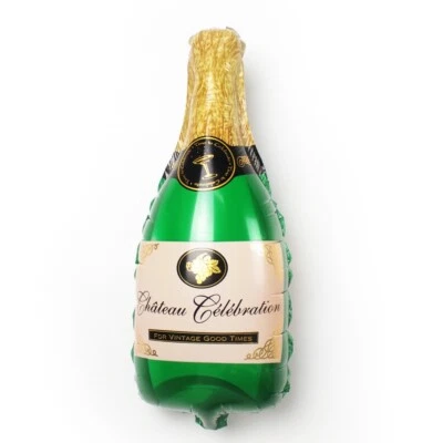 Champagne Bottle Foil Balloon 85*45cm Helium Quality