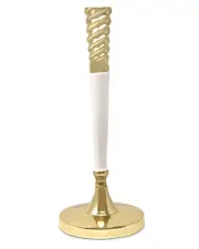 Alice Pazkus Twisted Tapered Candle Holder NoSize Gold