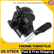 For Level Black Honda TRX450R TRX450S TRX450ES TRX500FA Aluminum Thumb Throttle