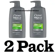 2 Pack - Dove Men+Care 2-in-1 Shampoo + Conditioner, Fresh & Clean, 40 fl. oz.