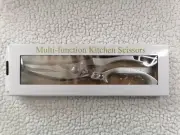 Stainless Steel Kitchen Shear Heavy Duty Scissors for Meat Fish Chicken Bone New