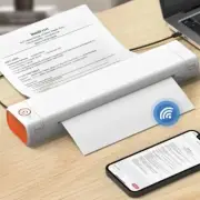 M08F A4 Wireless Thermal Printer Portable Handheld Bluetooth Mini