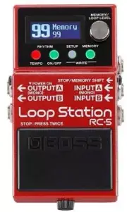 BOSS RC-5 Loop Station Compact Pedal Looper Effector