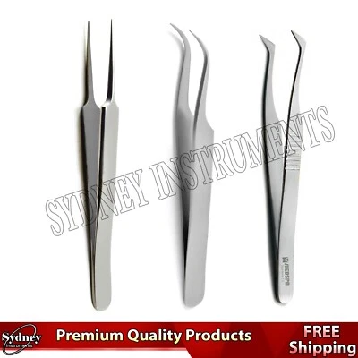 Watch Makers Tweezers Assemblers Battery Repair Jewelers Art Craft Tools