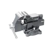 Industrial American Type Bench Vice 4" with Swivel Base & Cast Iron Structure