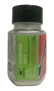 Scorpion Salt Spice King Trinidadian Hottest Taste Blend 120 g 4.23 oz