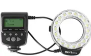 Meike MK-FC110 LED macro ring light with 52-77mm lens thread