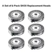 SH30 Replacement Heads for Philips Norelco Series 1000/2000/3000 Shaver (6 Pack)