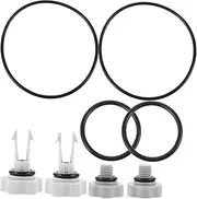 Pool Filter Pump Repair Kit 8pcs Seal Rings Swimming Pools Filters Parts PVC Material