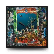 Surreal Wall Clock, Jung, Sagan, Gothic, Zodiac, Lovecraft, Huxley, ENO, Stately