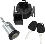 Ignition Barrel Switch for Vauxhall for Opel for Corsa C for Combo C for Meriva A for Tigra B 9115863 Car Ignition Switch Lock Cylinder with 2 Keys