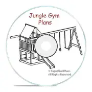 Beginner Design Jungle Gym Plans, Build a Fort or a SwingSet for your kits, CD
