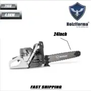 G372 PRO 4kw 71cc Chainsaw Power Head 50MM Bore With 3/8 058 24inch Bar Chain