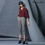 【MASTER MAX】單釦設計打折軟料顯瘦老爺褲(8723044)