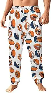 [Generic] Men's Sweatpants, Gridiron Spirit in Color-44, Polyester Joggers, Sweatpants Jogging Pants for Workout Running