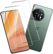 [Joywing] For OnePlus 11 Tempered Glass OnePlus 11 Film, for 9H Anti-Scratch Screen Protector OnePlus 11 Screen Protector, Pack of 2, Fits Perfectly OnePlus 11 5G Protective Glass