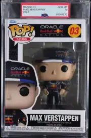 Max Verstappen Formula 1 Oracle Red Bull Racing 03 Funko Pop! PSA 10 GEM MINT