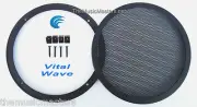 1X 8" inch Sub Woofer "Clipless" Fine Mesh GRILL Speaker Protective Cover VWLTW