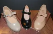 Tap Shoes Bloch S0352G & S0352L Merry Jane shoes attached taps 4 Colors ch/adult