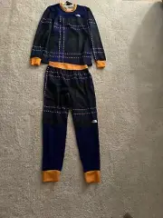 The North Face Mens Flash Dry Base Layer Plaid Waffle Set 2 Piece SZ S