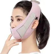 Tape Pink Thin Face Strap for Professional Face Lifting v Line Face Bandage for Masseter Muscle Support Ideal for Slimming and Contouring The Face Bloskin Double Chin Mask Reusable