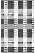 GAIREG Black White Checkered Squares Dish Cloth Set, 28x18 Inch Decorative Beach Tea Towels, Set of 4