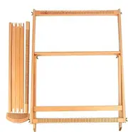 Weaving Frame for Adults - Wooden Weaving | Multi-Craft Weaving Frame | Arts Crafts Extra-Large Frame Wooden Weaving Tool Creative Weaving Art for Kids, Beginners and Experts