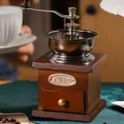 Coffee Grinder Muller Wooden Mini Anti Slip Professional Portable Vintage Ground