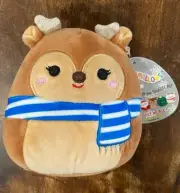 Squishmallow 5 Inch Winter Edition NWT Plush Darla the reindeer