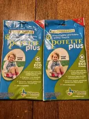 Potette Plus Liners Disposable Portable Potty Training 2 Sets 20 Total Kalencom