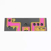 Skinned Black Ms. Pacman 60 in 1 Replacement CPO Control Deck for Arcade1Up Part
