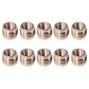 10Pcs Professional Microphone Stand Thread Adapter 5/8" to 3/8" Screw Adapter