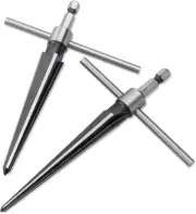 Taper Reamer Set Handheld T Shape Handle Tapered Reamer Kit 6 Fluted Chamfer Rea