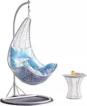 Wicker Chairs Hanging Basket Small Hanging Chair Swing Iron Art Cradle Balcony Indoor Rocking Chair Patio Chair