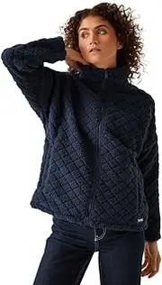 [REGATTA] Womens/Ladies Apphia Full Zip Fleece Jacket (UK Size: 12 UK) (Navy)