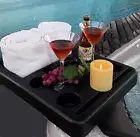 Hot Tub Towel Holder, Snack Tray, Phione and Tablet Stand