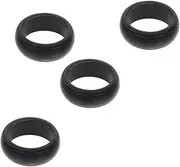 [Holibanna] 4pcs Sports Ring Body Build Rings Exercising Supplies Silicone Exercising Finger Rings Man Sports Finger Rings Wedding Ring Bands Silicone Ring Finger Jewelry Gym Exercising Rings