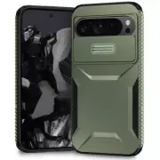 For Google Pixel 9 Pro XL Shockproof Anti-Scratch Case Slide Camera Lens Cover