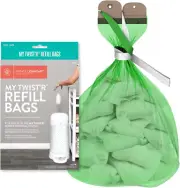 Nappy Bin XL Refills 10PACK, for My Twist'R Nappy Bin, 7-Layer Diaper Disposabl